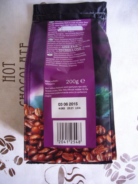 Melangerie - Colombian Excelso 200g - zadní strana